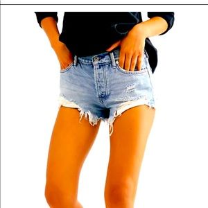 Free People loved vibrations shorts